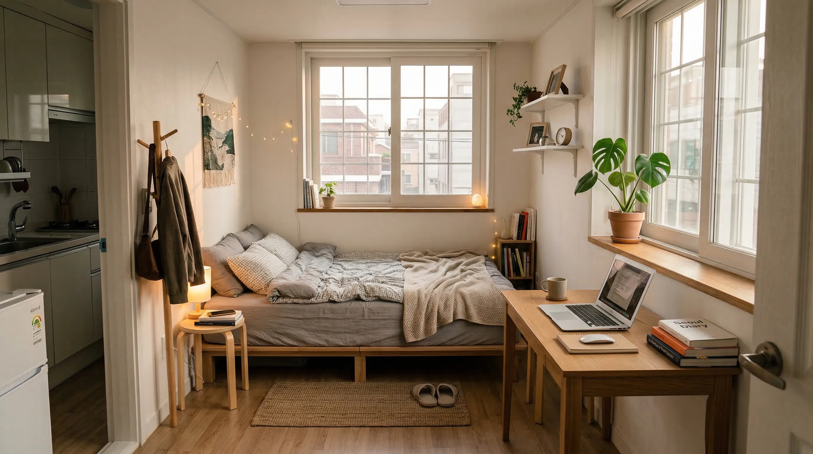 아늑한 원룸 인테리어