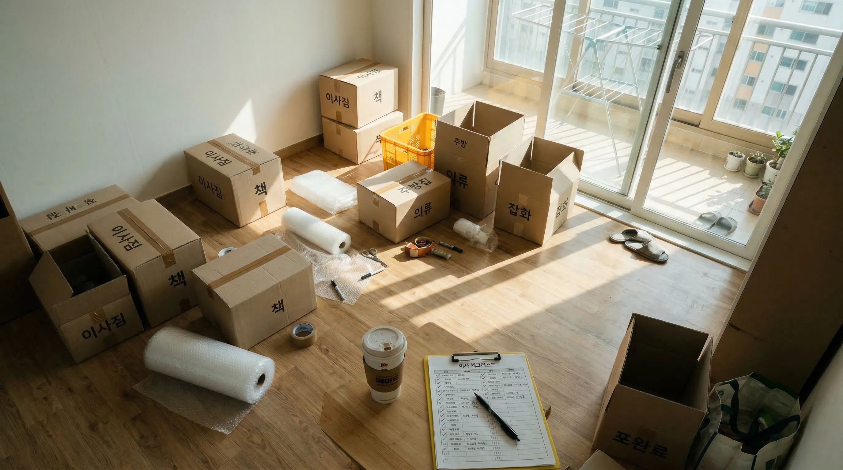 이사 비용 아끼는 7가지 현실적인 방법